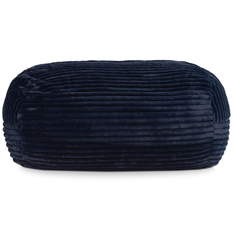 Lounger 7 in Navy Microsuede