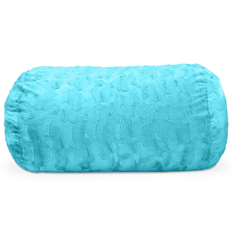 Lounger 4 in Maui Aqua Faux Fur