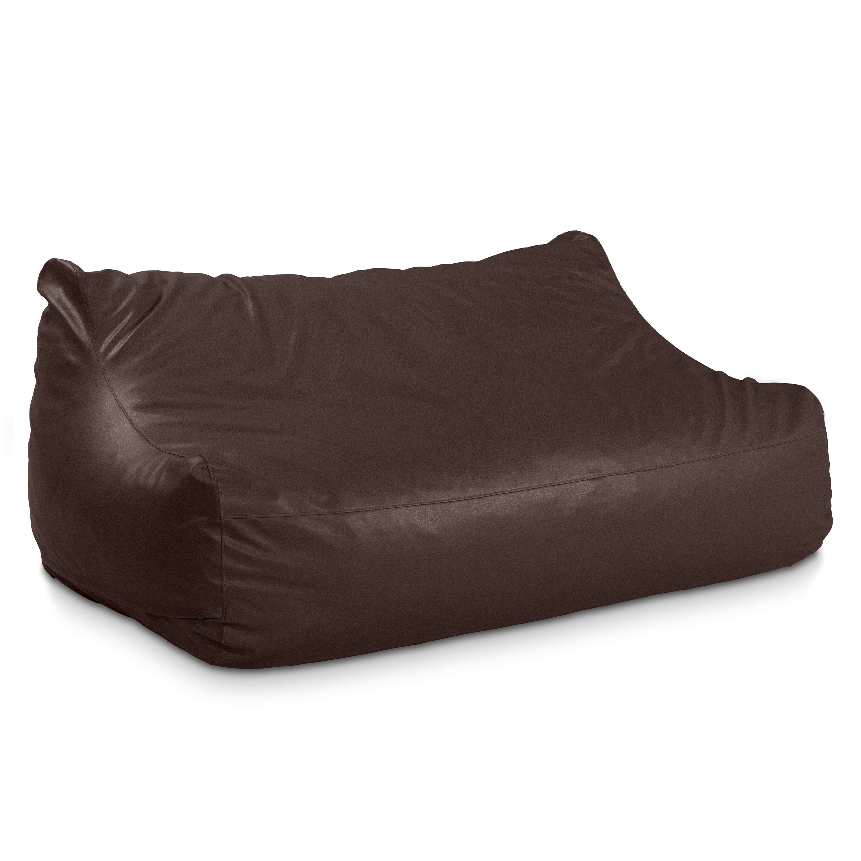 Lozia Faux Leather Loveseat - Modern Lounge Seating – Jaxx Living