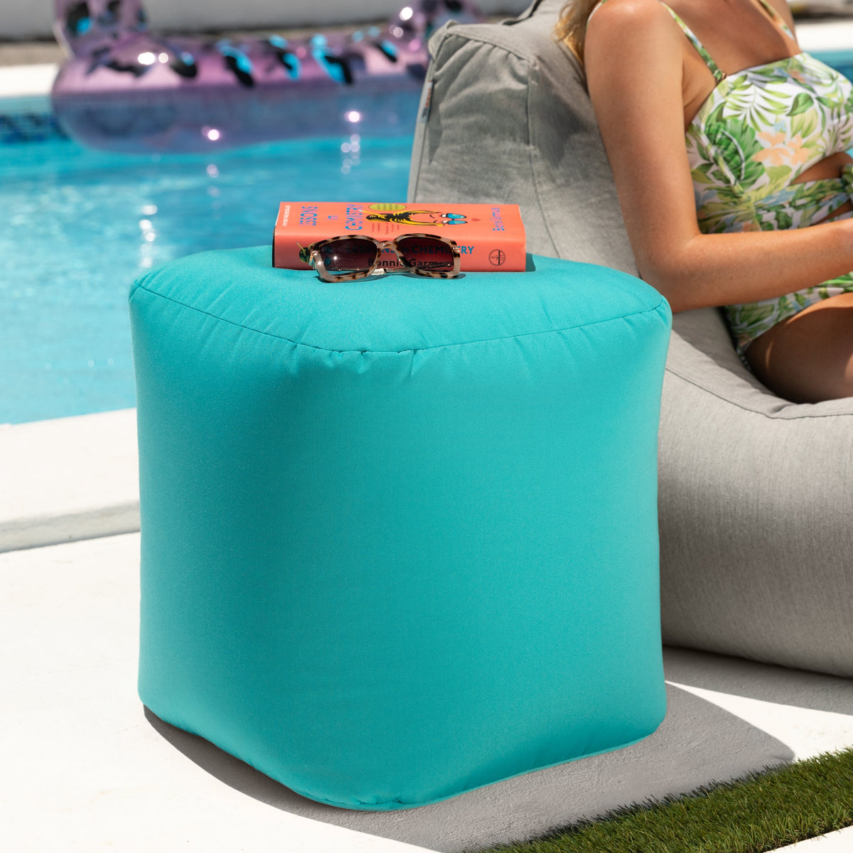 Luckie Outdoor in Cancun Blue Sunbrella