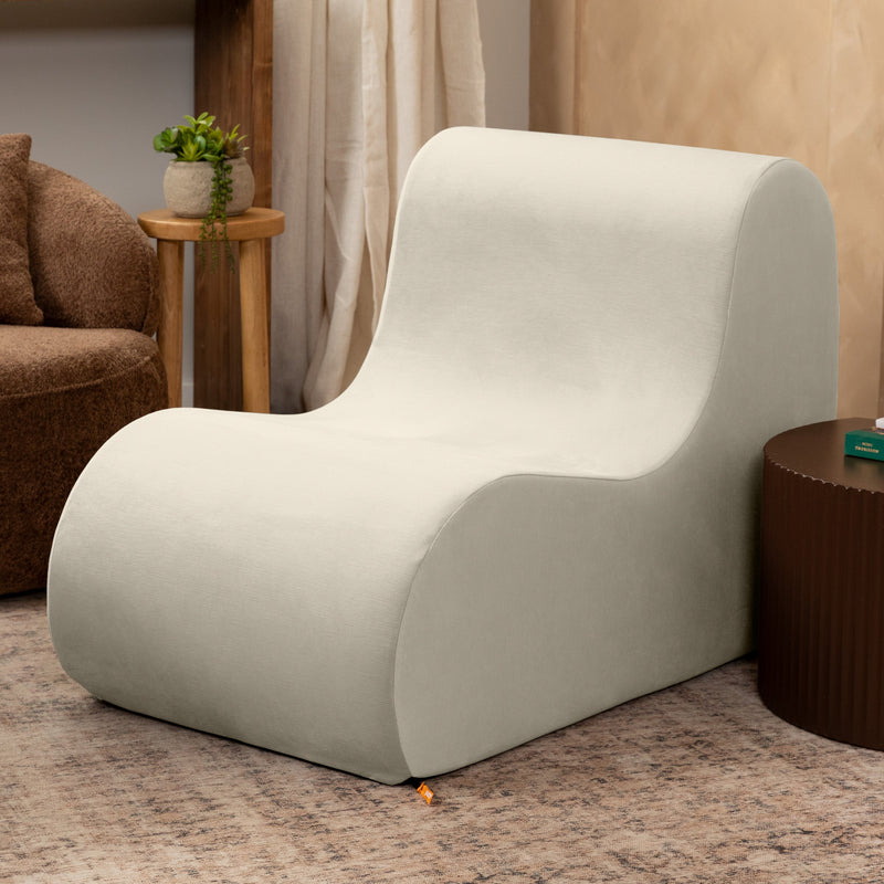 Uptown in Ivory Microvelvet