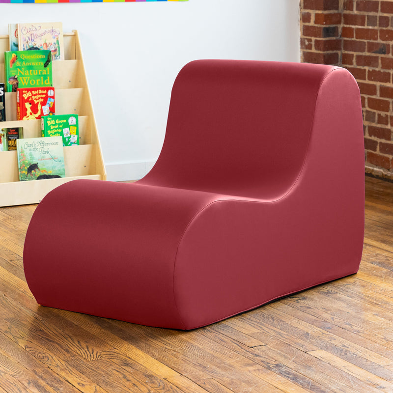 Midtown chair in red in classroom 