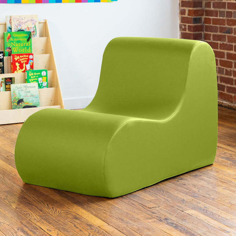 Midtown chair in green in a classroom