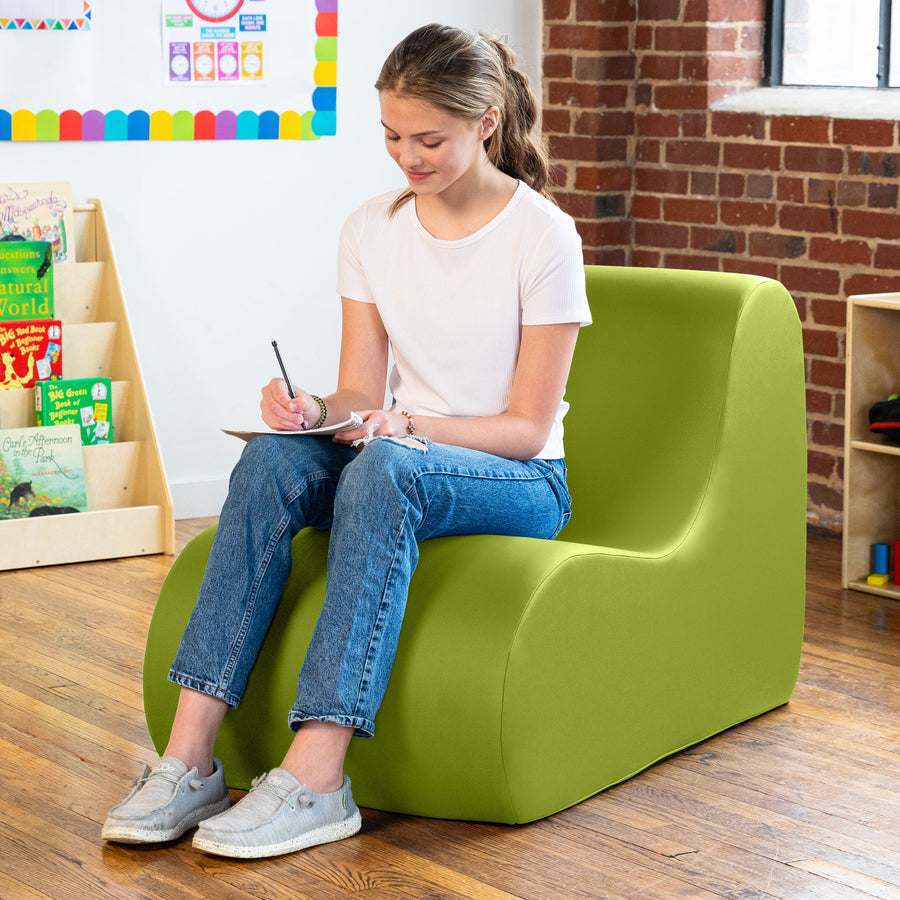 Midtown Large in Lime Vinyl