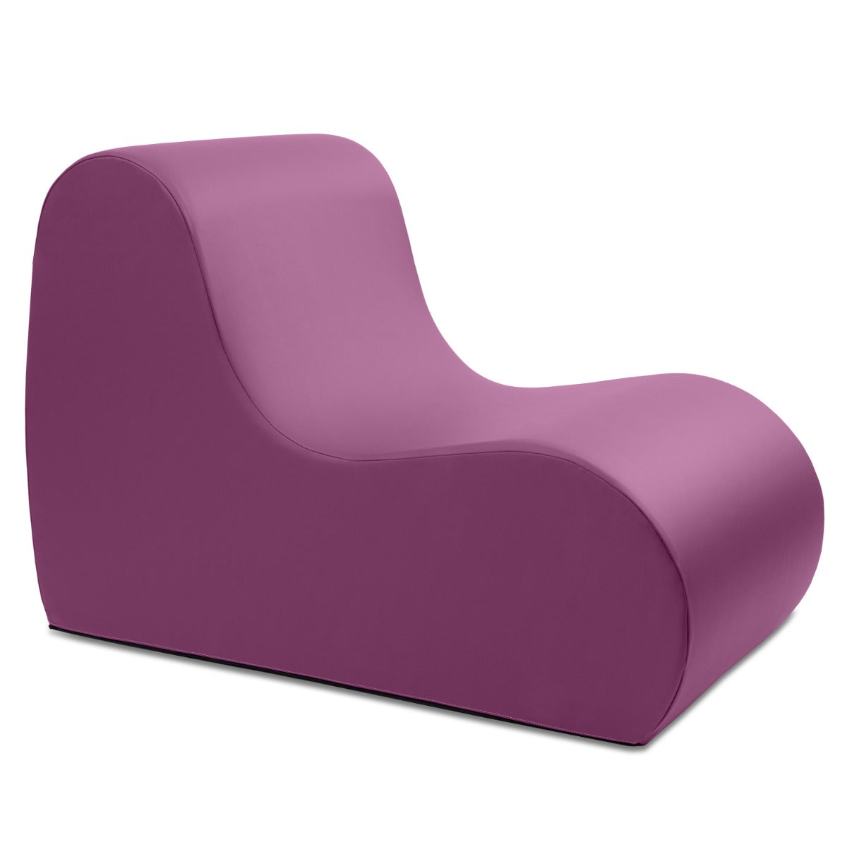 Midtown chair in purple on a white background
