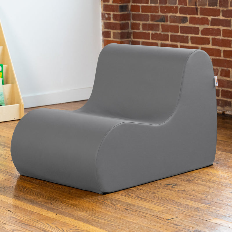 Midtown Medium in Dark Gray Vinyl