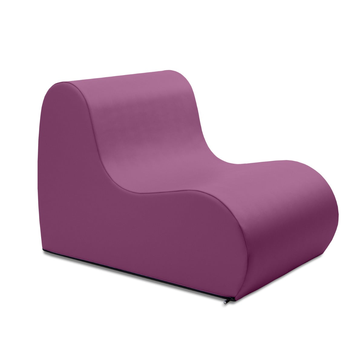 Midtown chair in purple on a white background