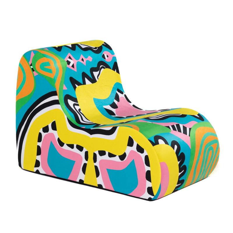 Uptown in Bahamian Blue/Green Patterned Indoor Fabric