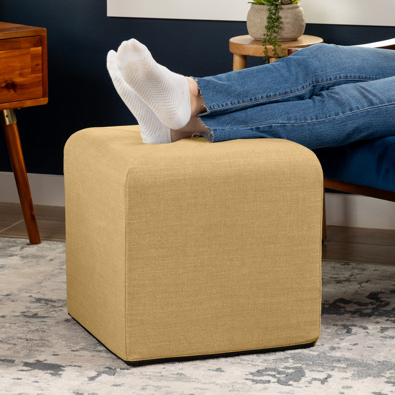 Monroe in Wheat Gold FibreGuard Smart Microvelvet