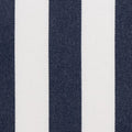 Navy Stripes Patterned Outdoor Fabric fabric swatch