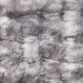 Phantom Gray Faux Fur fabric swatch