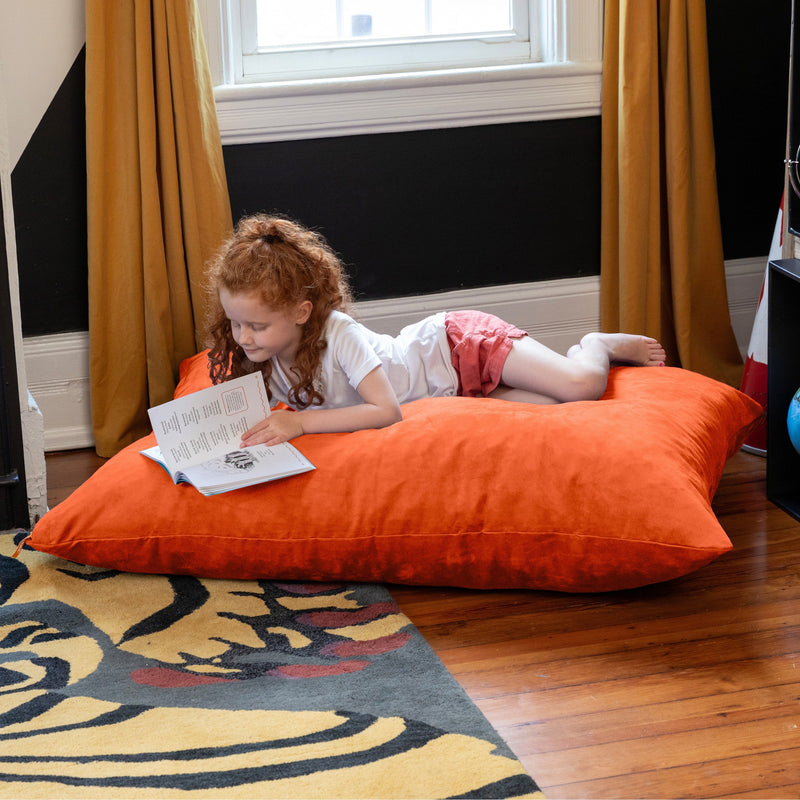 Pillow Saxx 4 in Orange Microsuede