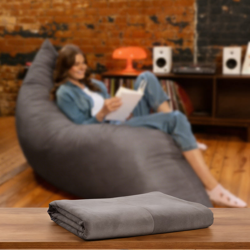 Pillow Saxx 5 Refresh™ in Dark Gray Microsuede