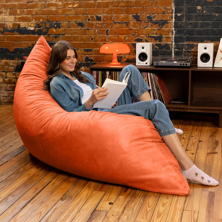 Pillow Saxx 5 in Orange Microsuede