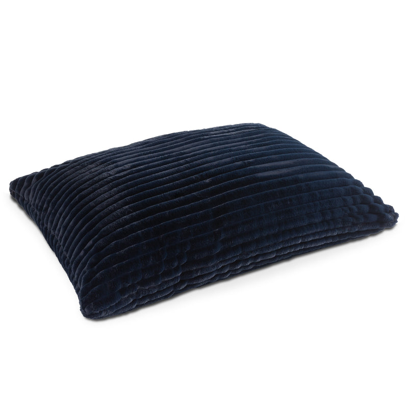 Pillow Saxx 5 in Striped Navy Faux Fur