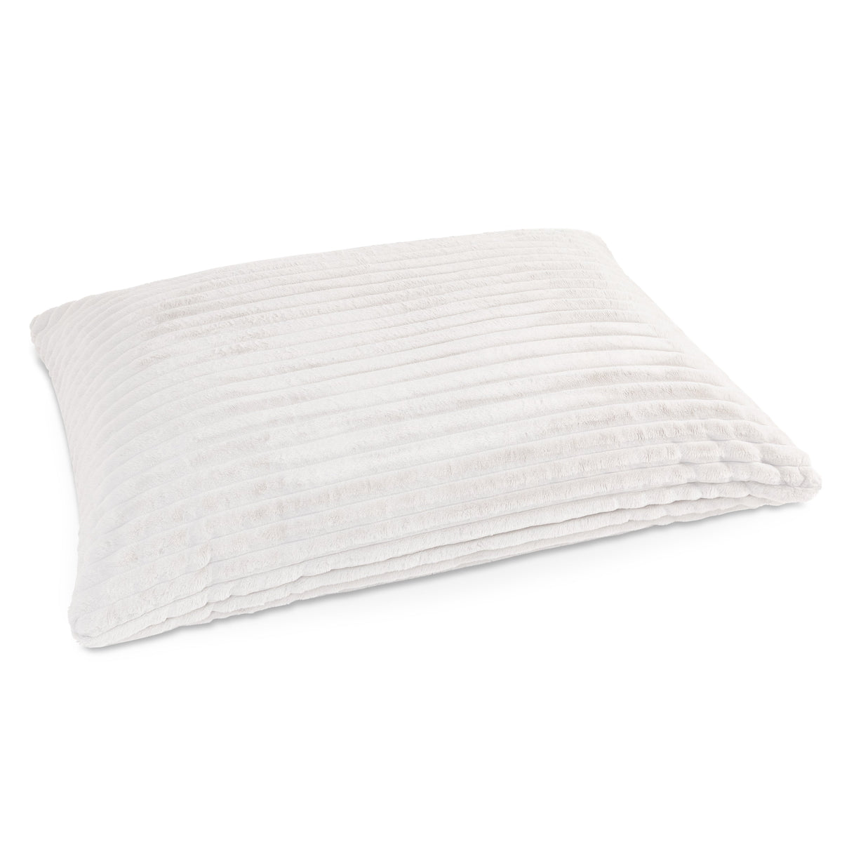 Pillow Saxx 5 in Striped White Faux Fur