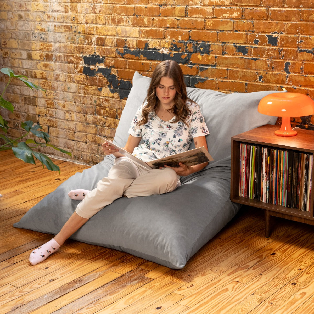 Pillow Saxx 5 in Dark Gray Microsuede