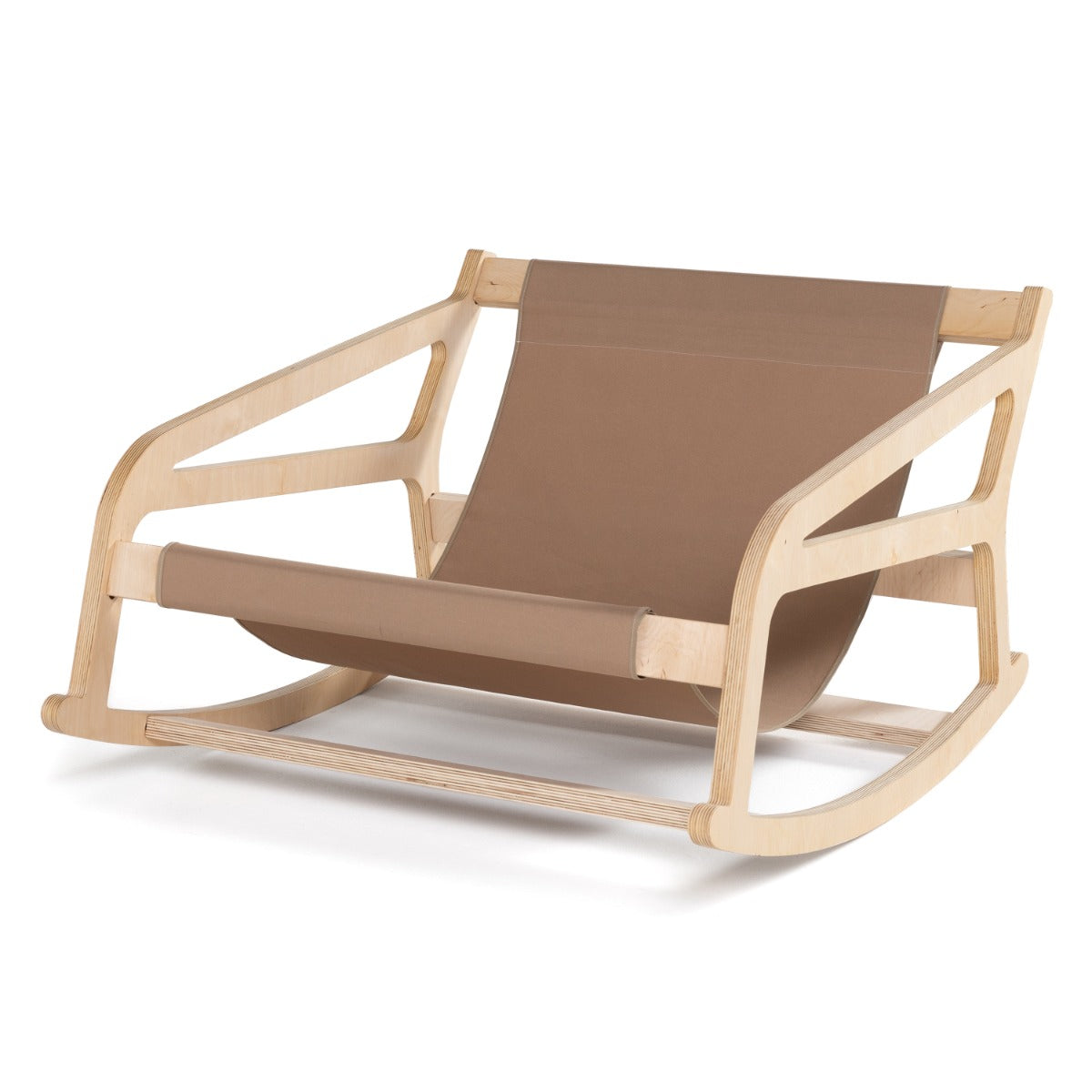 Pillow Saxx 5 Rocking Chair in Rocker Frame Only - Wood