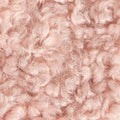 Pink Sherpa fabric swatch