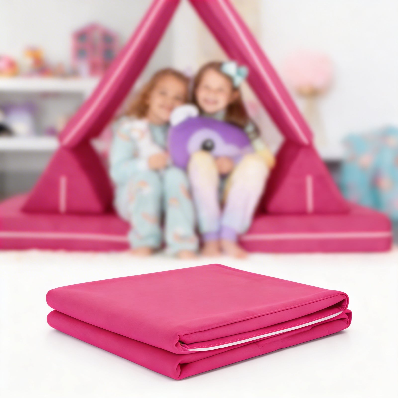PlayScape Refresh™ in Watermelon Pink Microsuede