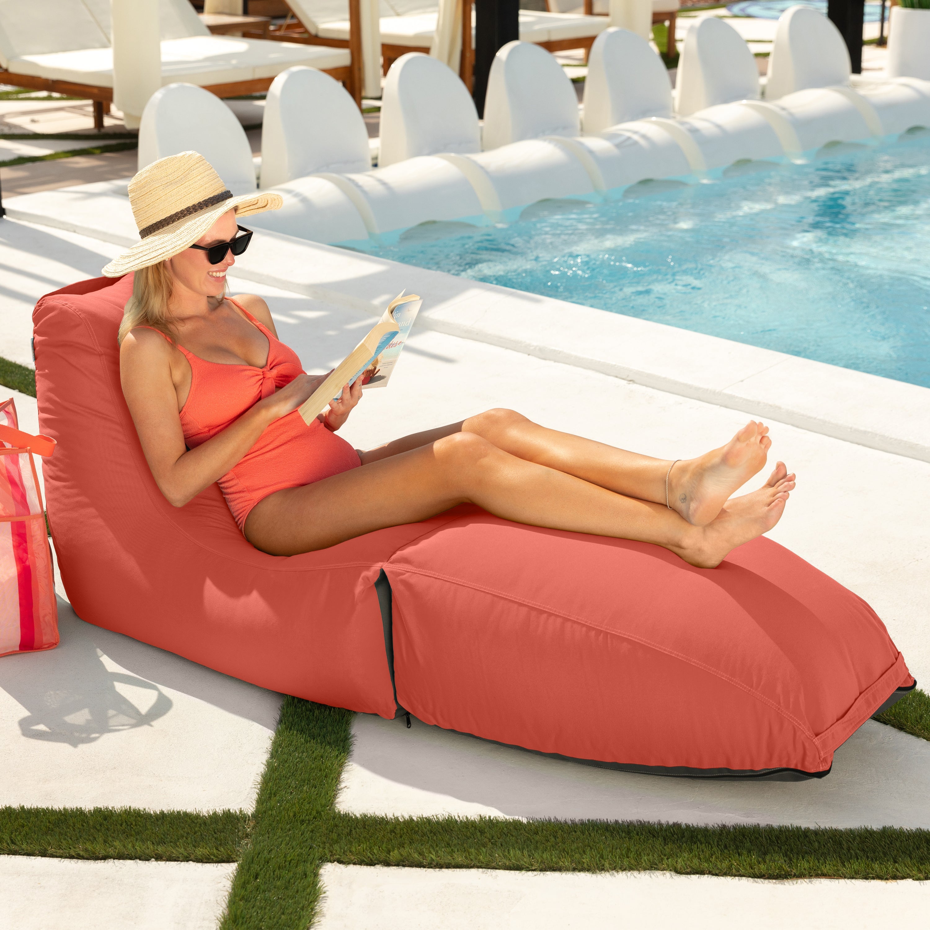 Prado Outdoor Bean Bag Lounger - Patio Seating – Jaxx Living