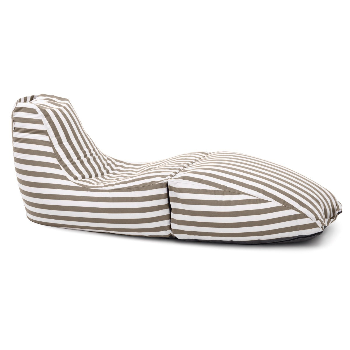 Prado Outdoor in Taupe Stripes Patterned Outdoor Fabric