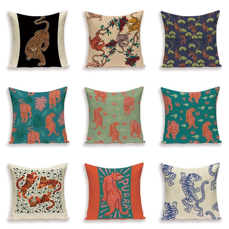 All animal print pillow cover designs