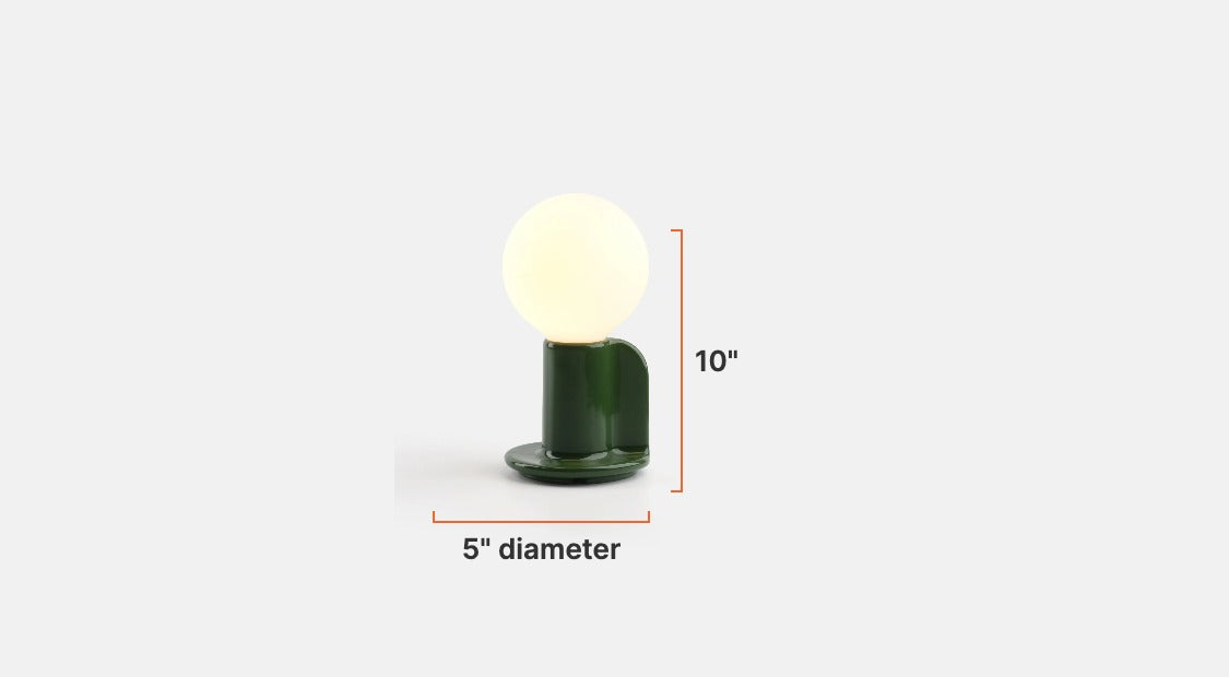 Q Lamp dimensions