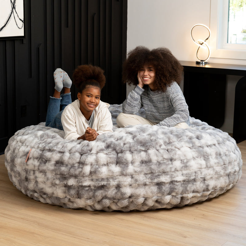 Big Snuggler by Raven-Symoné in Phantom Gray Faux Fur