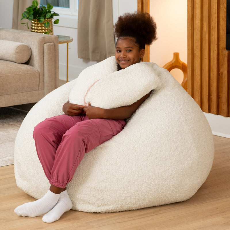 HopSeat by Raven-Symoné in White Sherpa