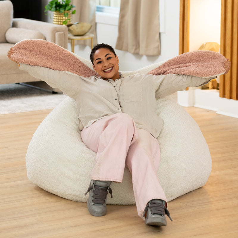 HopSeat by Raven-Symoné in White Sherpa