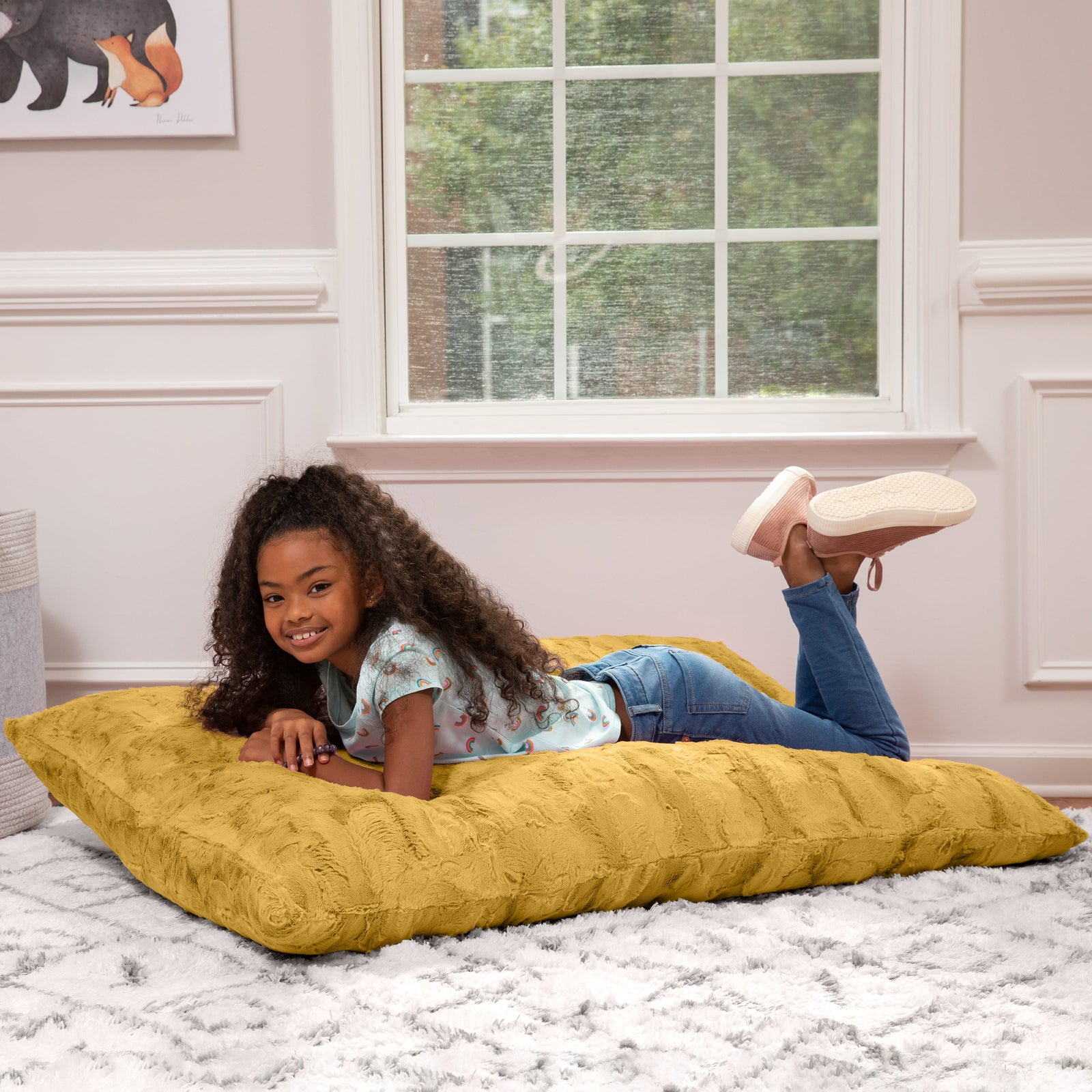 CrashPuff by Raven-Symoné in Golden Faux Fur