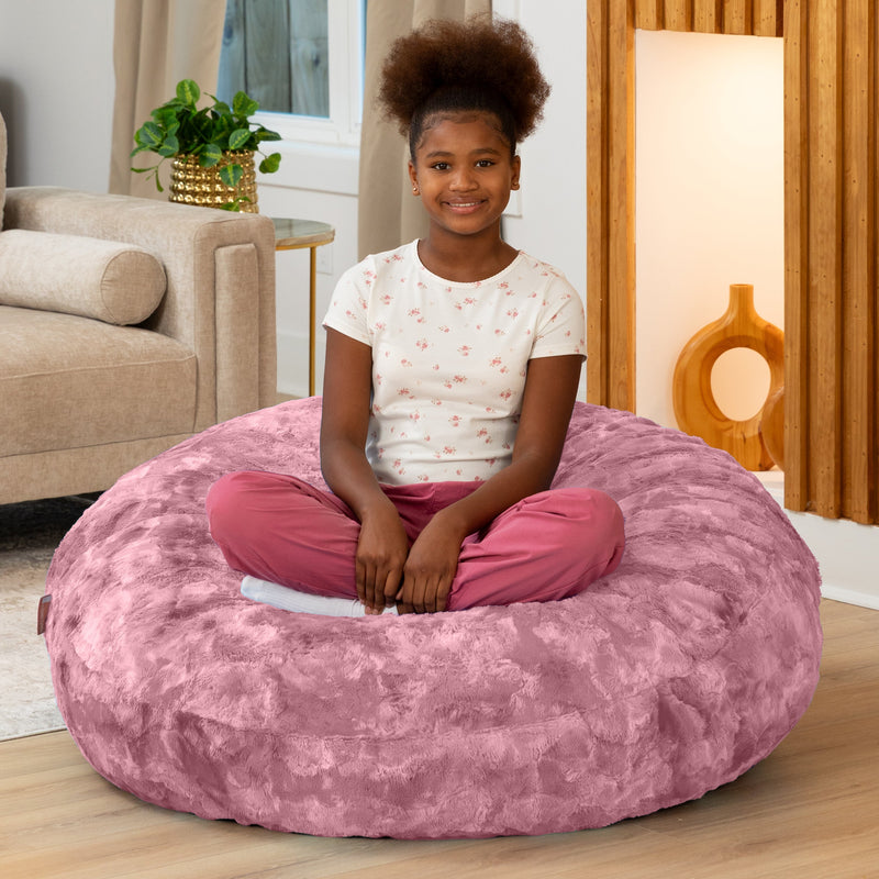 Lil' Cuddler by Raven-Symoné in Wild Rose Faux Fur