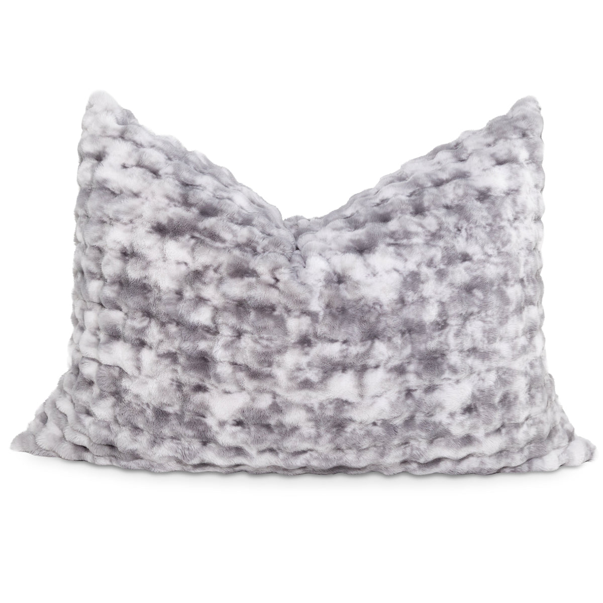 LoungePuff by Raven-Symoné in Phantom Gray Faux Fur