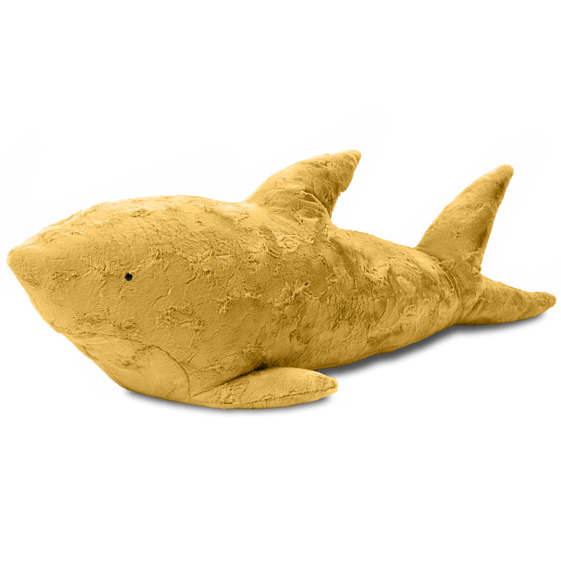 Raven-Symoné Sea Buddies - Finn the Shark in Golden Faux Fur