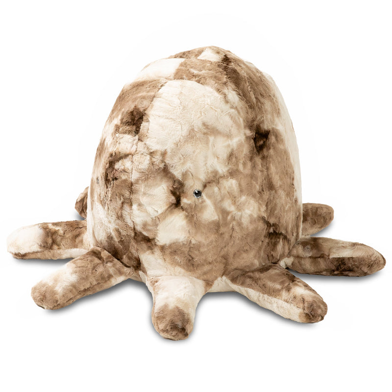 Raven-Symoné Sea Buddies - Huggy the Octopus in Coca Mocha Faux Fur