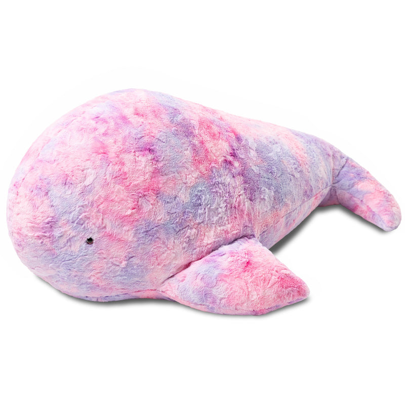Raven-Symoné Sea Buddies - Marina the Whale in Unicorn Pink Faux Fur