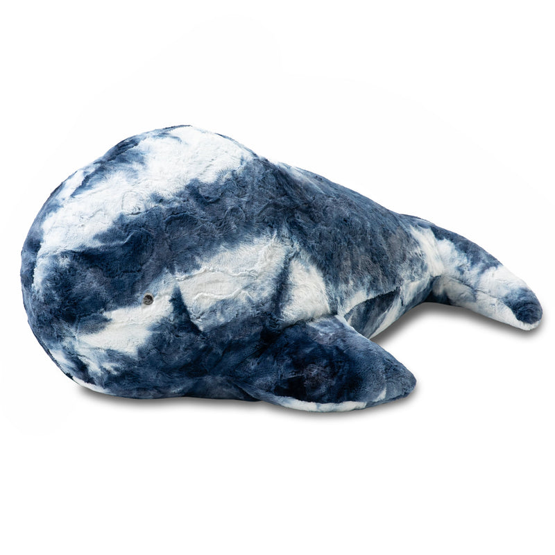 Raven-Symoné Sea Buddies - Marina the Whale in Blue White Faux Fur