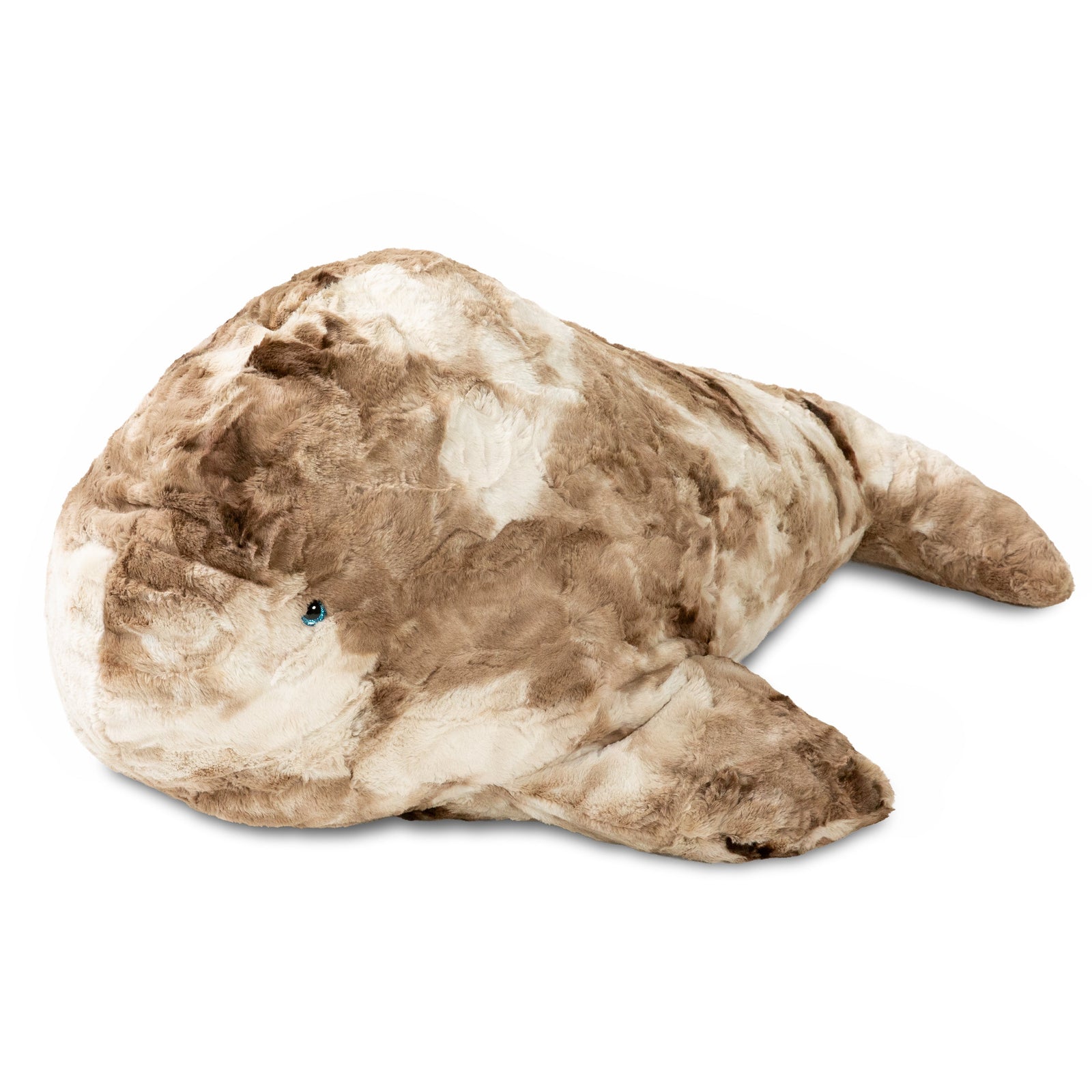 Raven-Symoné Sea Buddies - Marina the Whale in Coca Mocha Faux Fur
