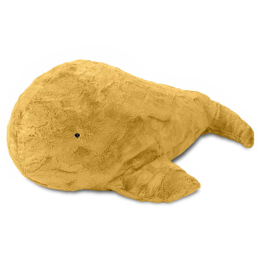 Raven-Symoné Sea Buddies - Marina the Whale in Golden Faux Fur