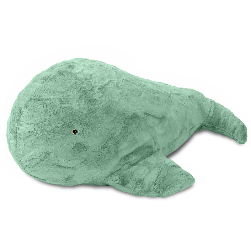 Raven-Symoné Sea Buddies - Marina the Whale in Spearmint Faux Fur