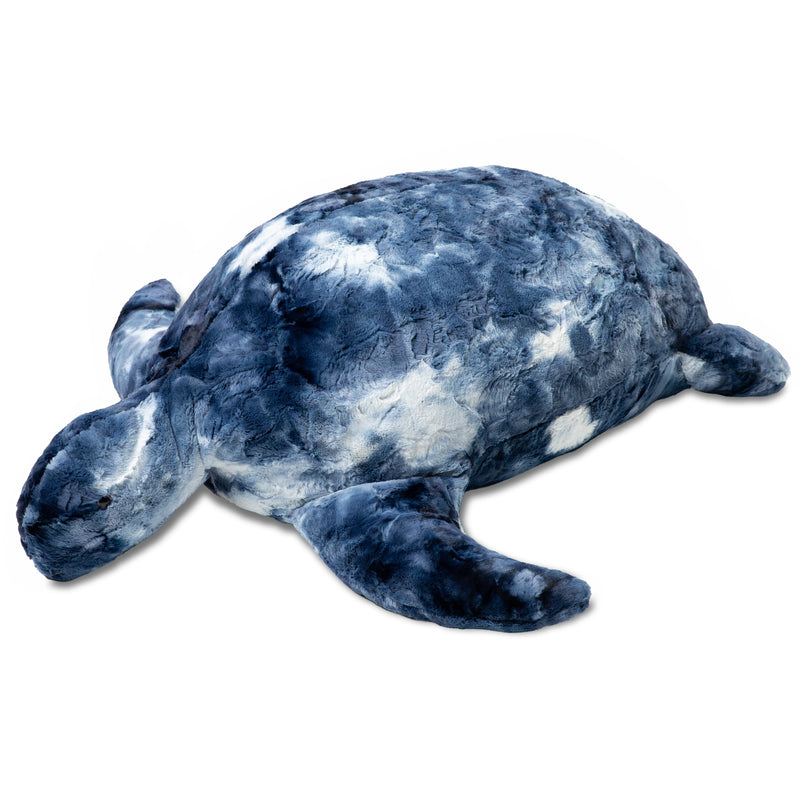 Raven-Symoné Sea Buddies - Shelly the Turtle in Blue White Faux Fur