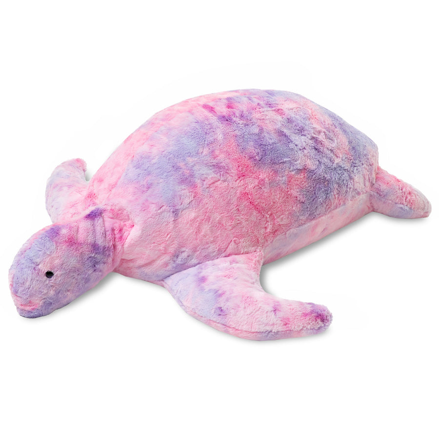 Raven-Symoné Sea Buddies - Shelly the Turtle in Unicorn Pink Faux Fur