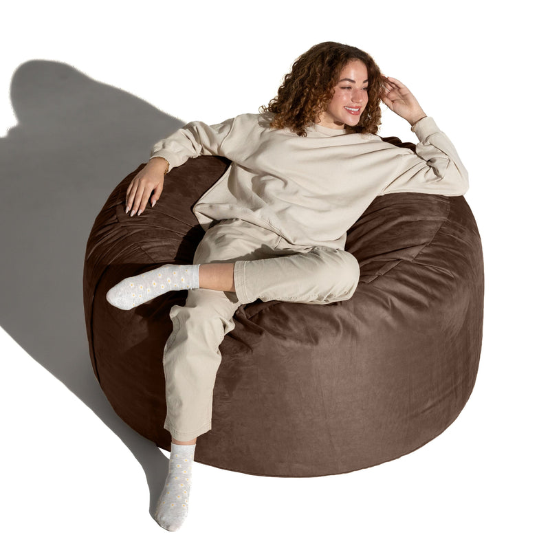 Saxx 4 in Chocolate Microsuede