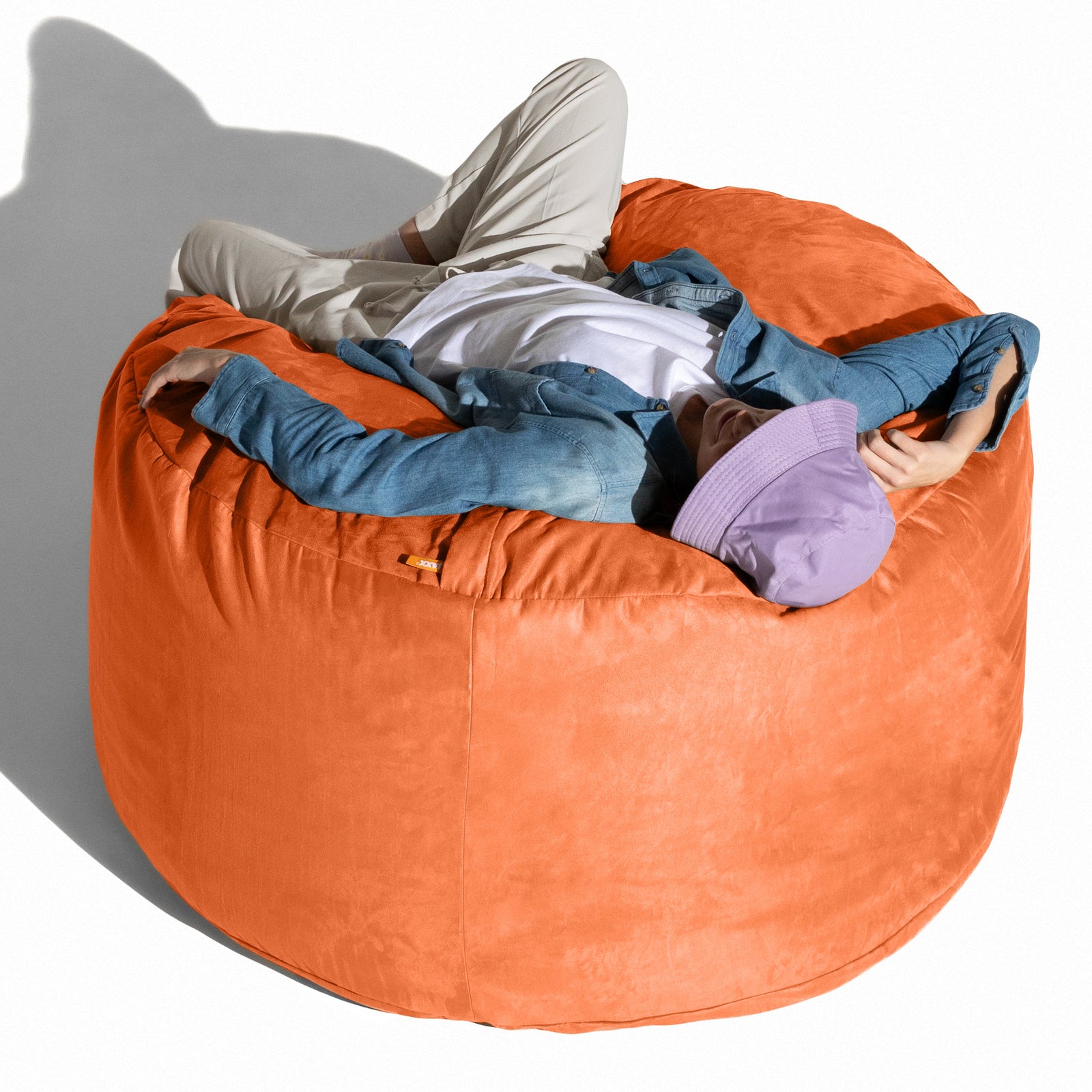 Saxx 4 in Orange Microsuede