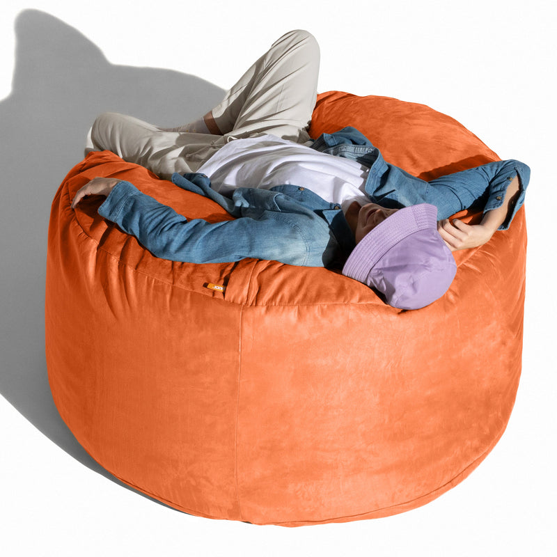 Saxx 4 in Orange Microsuede