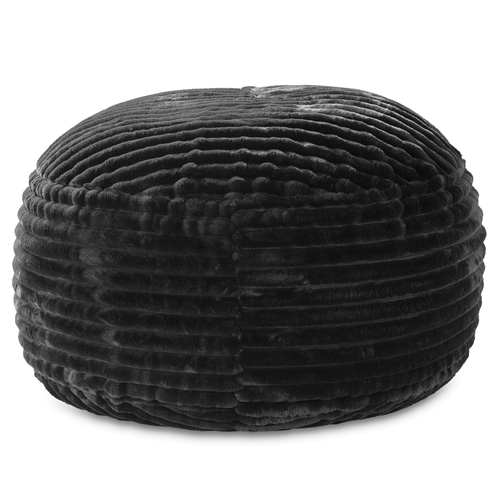 Saxx 5 in Striped Black Faux Fur