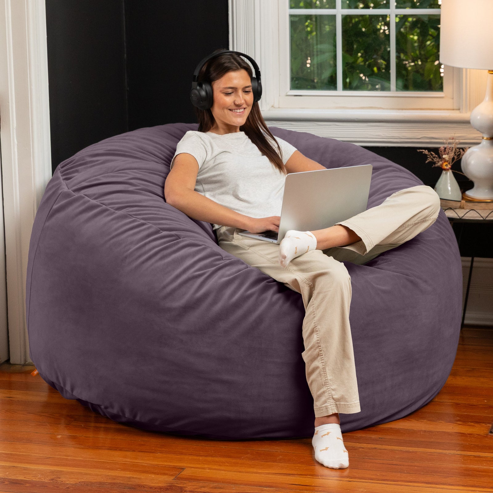 Saxx 5 in Purple Lush Velvet