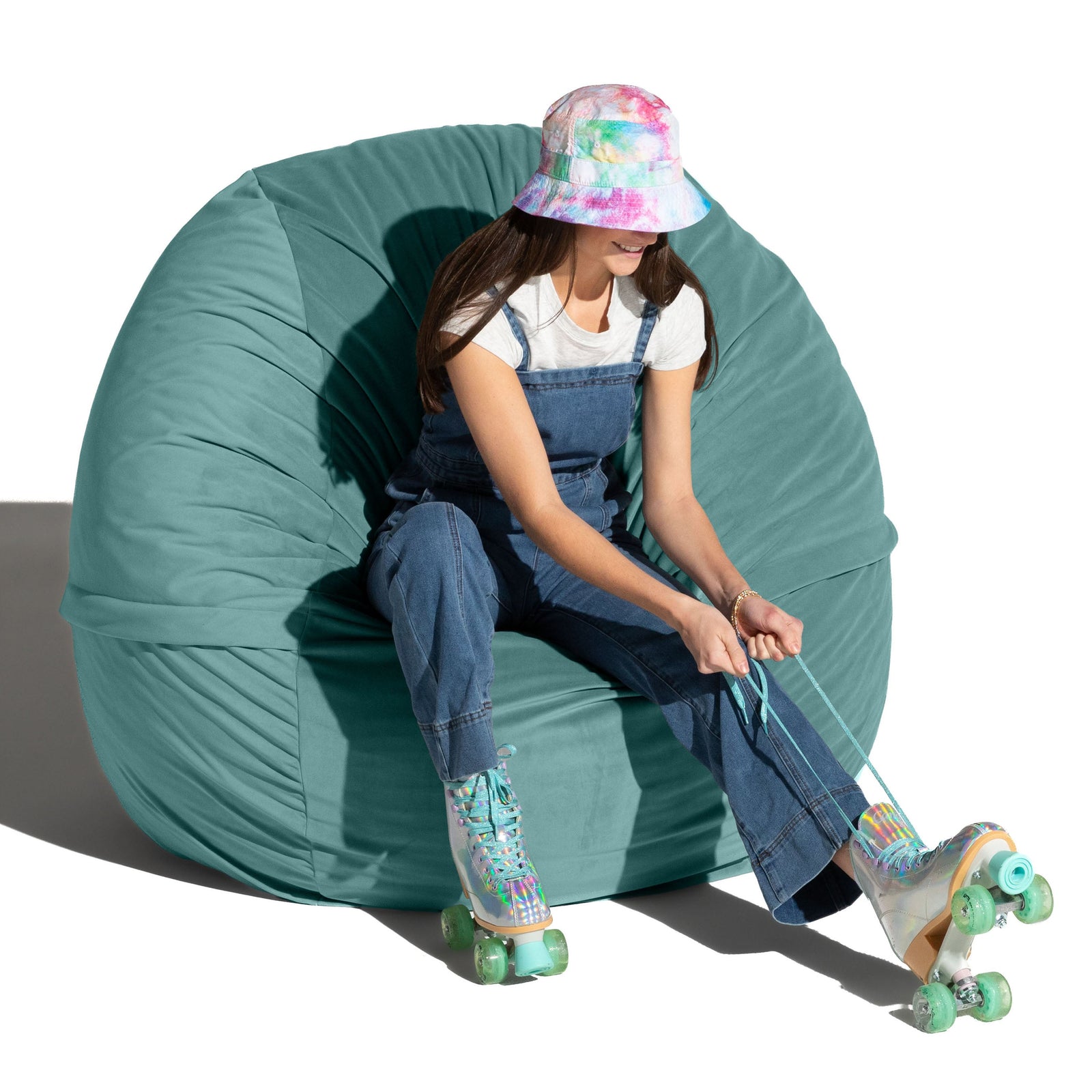 Saxx 5 in Turquoise Lush Velvet