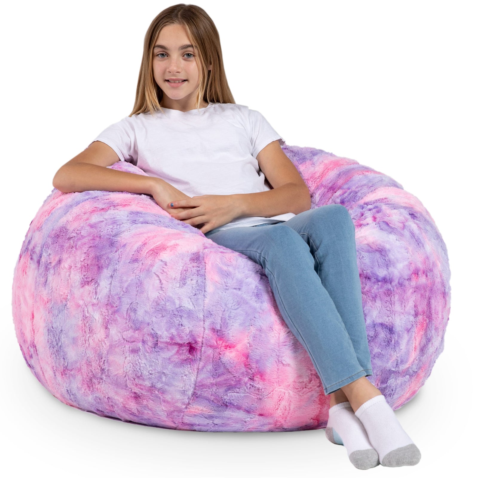 Saxx 3 in Unicorn Pink Faux Fur